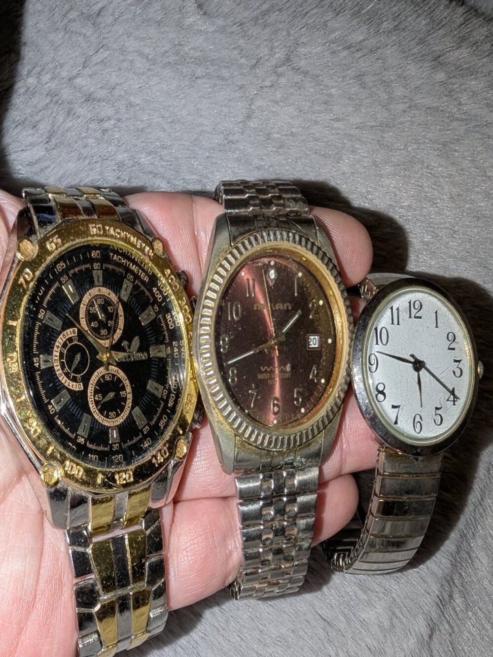 Lot of 3 Watches - AS IS SALE - UNTESTED 7669